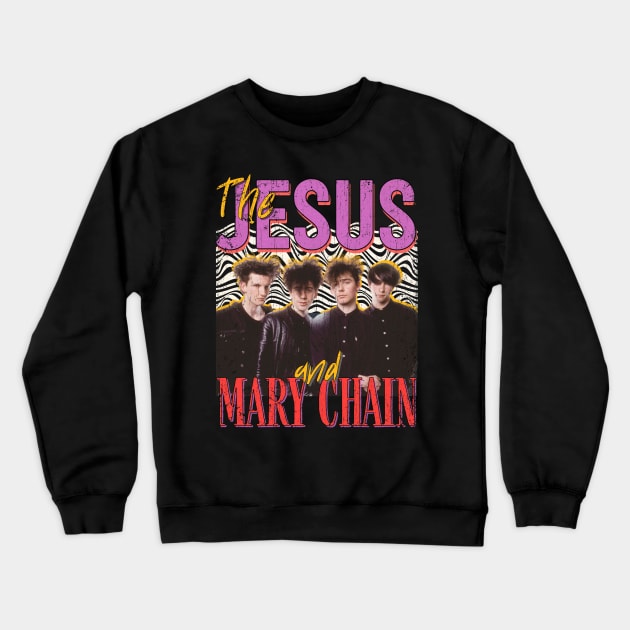 The Jesus And Mary Chain Vintage 1983 // Amputation Original Fan Design Artwork Crewneck Sweatshirt by A Design for Life